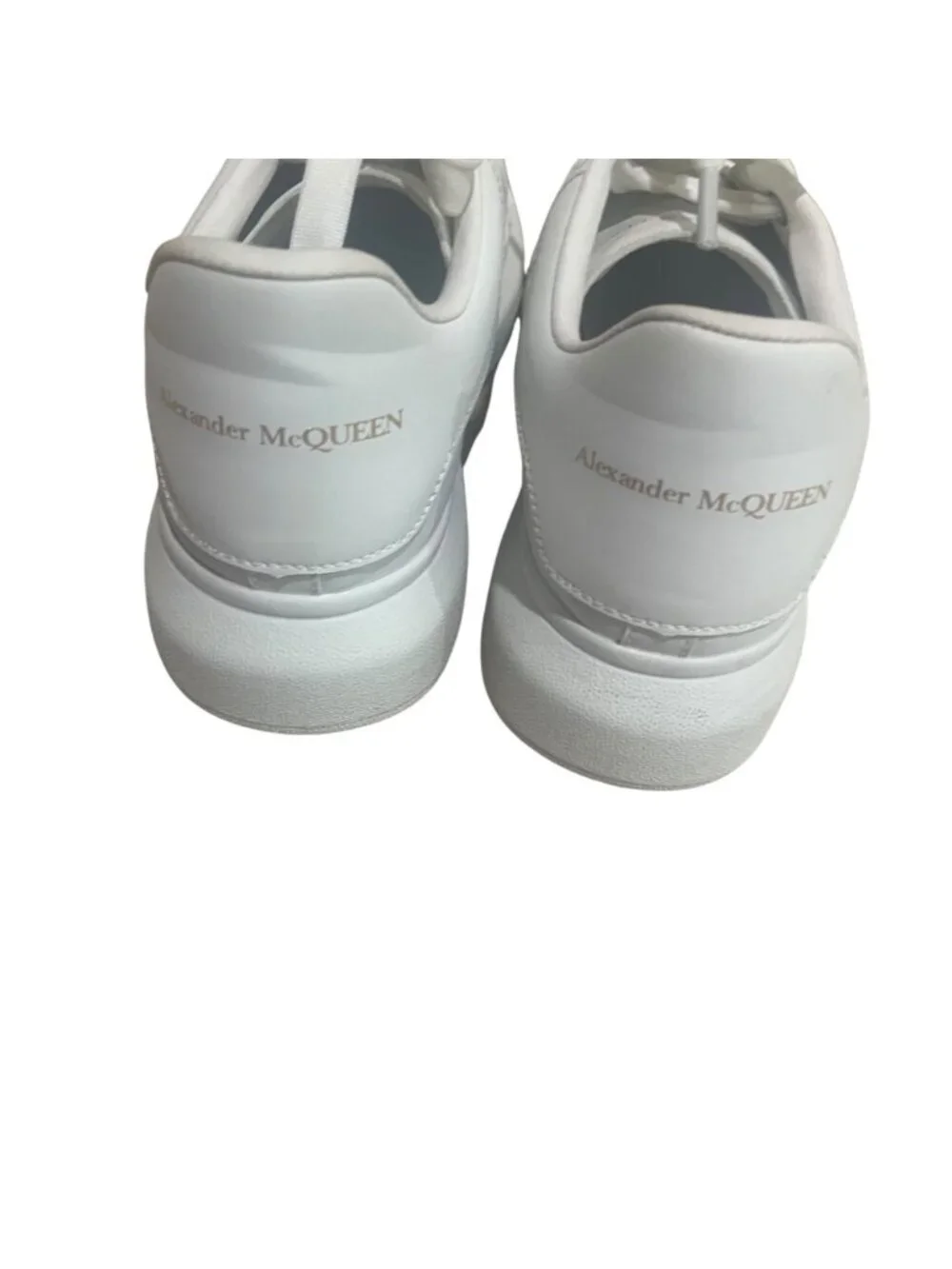 Alexander Mcqueen oversized sneakers in white